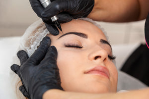 Eyebrow Block Tattoo