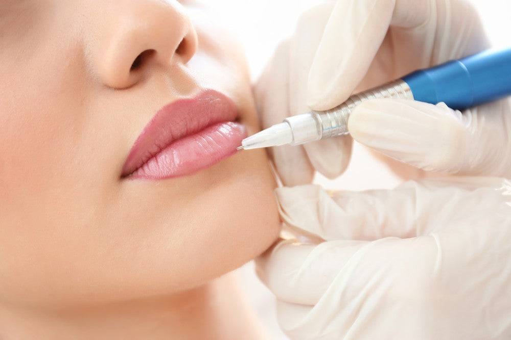 Lip Liner Tattoo